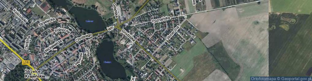 Zdjęcie satelitarne Króla Władysława Łokietka ul.